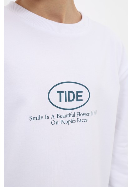 Erkek Çocuk Baskılı Sweatshirt modelleri