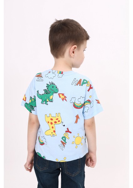 Erkek Çocuk Baskılı Tişört fırsatları