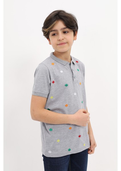 Erkek Çocuk Nakışlı Tişört modelleri