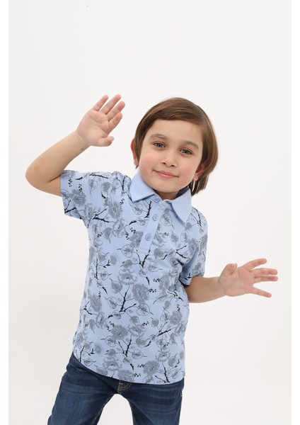 Erkek Çocuk Desenli Tişört