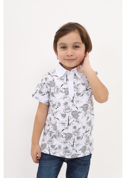 Erkek Çocuk Desenli Tişört