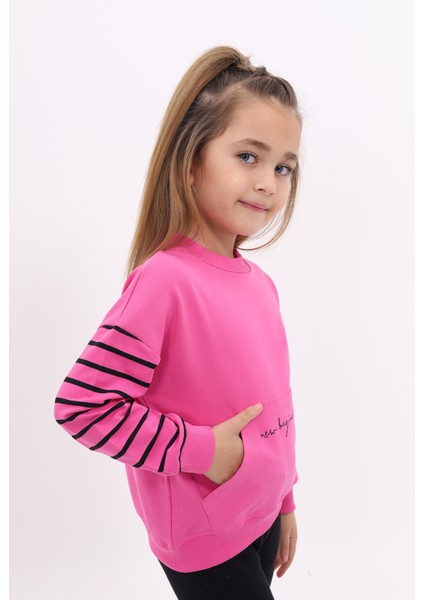 Kız Çocuk Baskılı Sweatshirt indirimleri