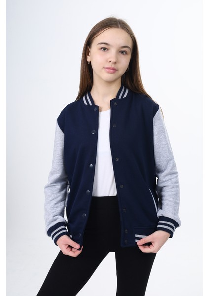 Unisex Çocuk Kolej Hırka