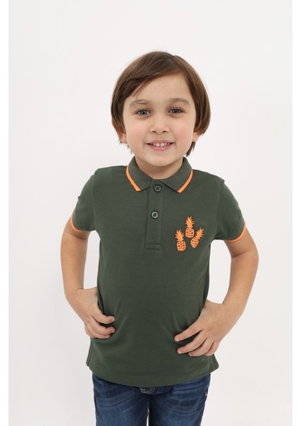 Erkek Çocuk Nakışlı Tişört modelleri