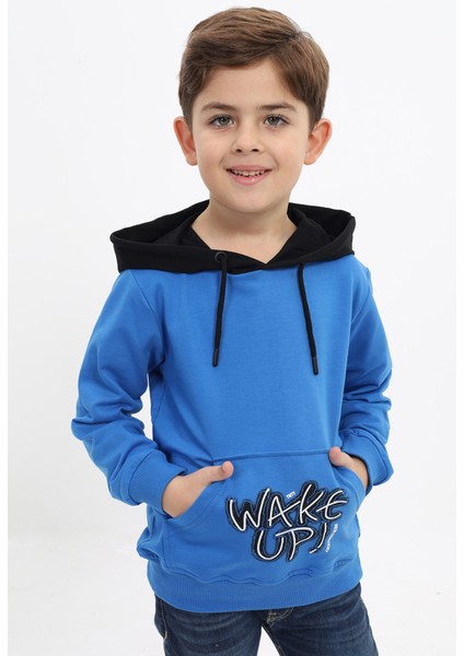 Erkek Çocuk Baskılı Sweatshirt