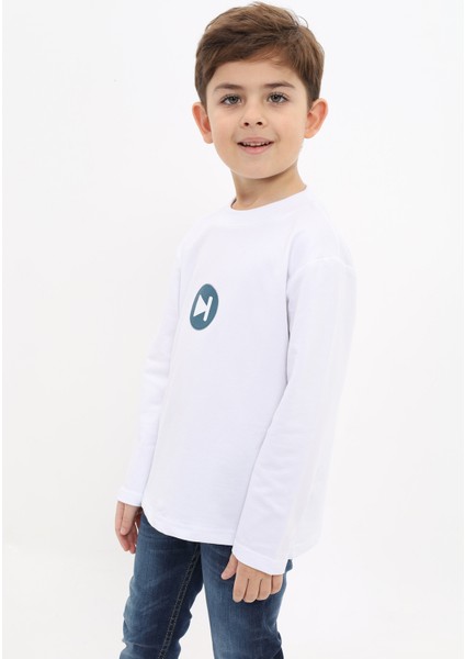 Erkek Çocuk Baskılı Sweatshirt modelleri