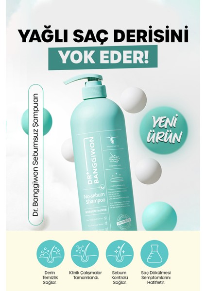 DR+ BANGGIWON Yağlı Saçlar İçin Şampuan 1000 ml