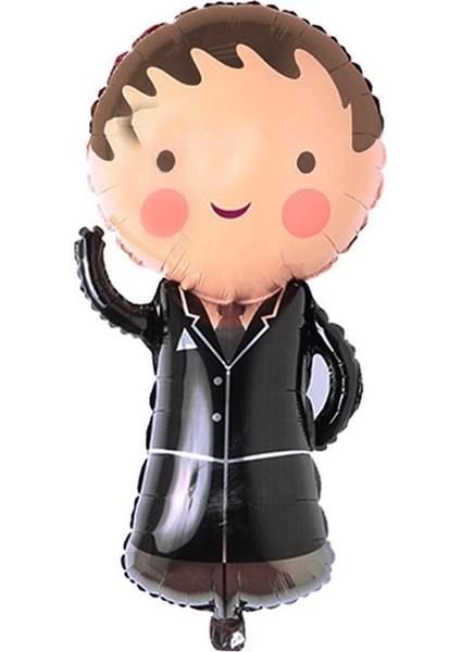 Süper Shape Damat Şekilli Folyo Balon 86 x 45 cm 1 Adet