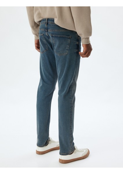 Slim Fit Kot Pantolon - Brad Jean