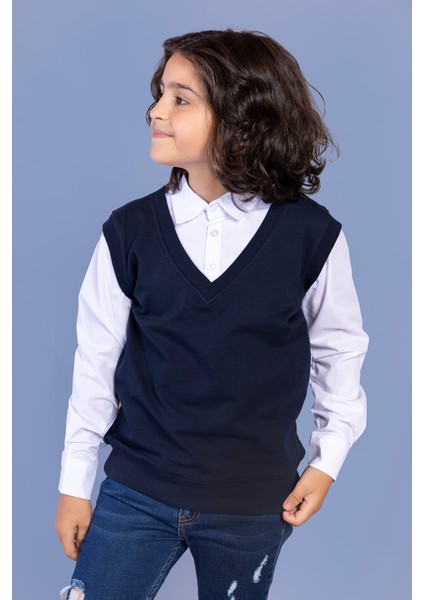 Erkek Çocuk Süveterli Okul Gömlek fırsatları