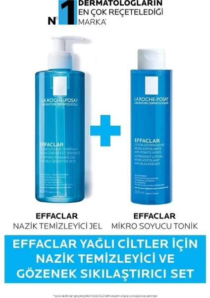 La Roche-Posay Effaclar Yüz ve Vücut Temizleme Seti