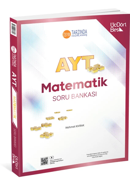 ÜçDörtBeş Yayınları AYT Matematik Soru Bankası