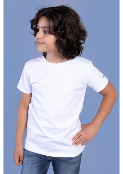 Erkek Çocuk Nakışlı Tişört