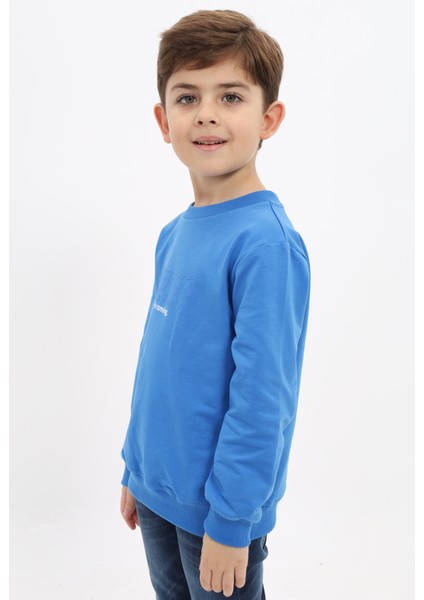 Erkek Çocuk Baskılı Sweatshirt modelleri