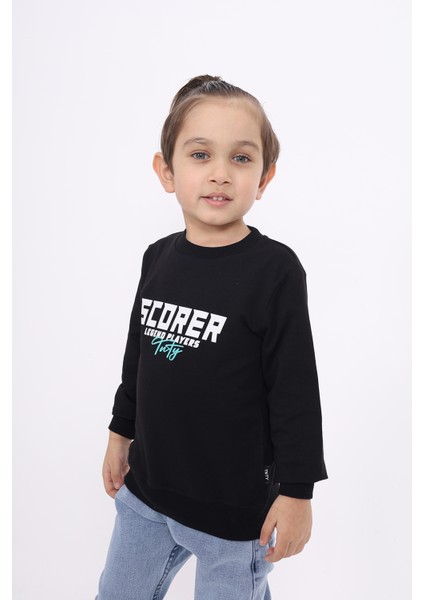 Erkek Çocuk Baskılı Sweatshirt