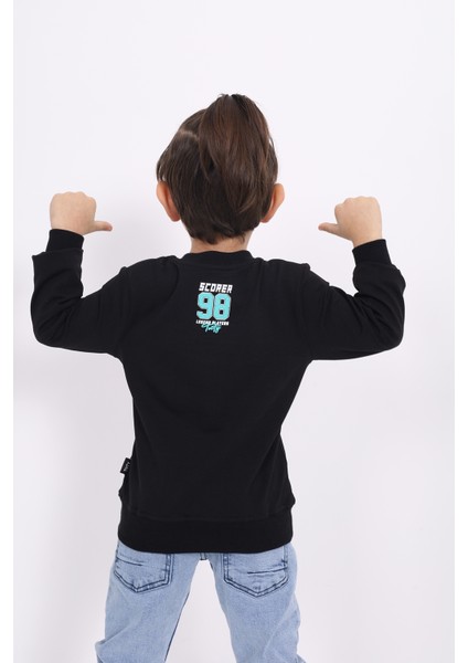 Erkek Çocuk Baskılı Sweatshirt