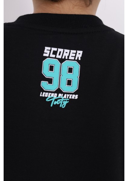 Erkek Çocuk Baskılı Sweatshirt