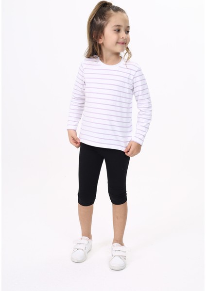 Çocuk Çizgili Tişört