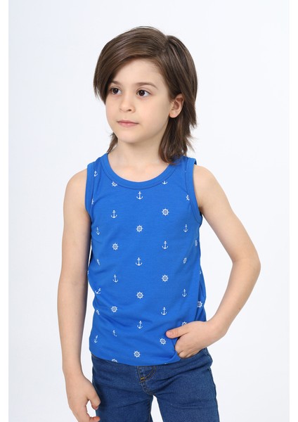 Erkek Çocuk Baskılı Atlet