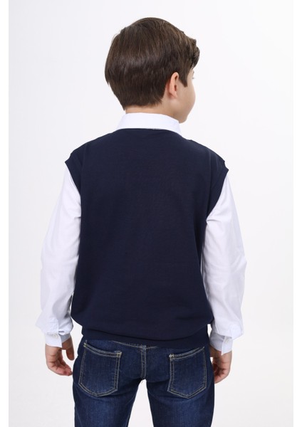 Erkek Çocuk Süveterli Okul Gömlek fırsatları