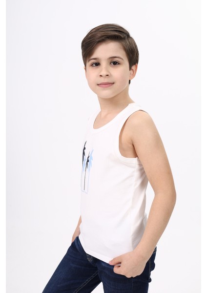 Erkek Çocuk Baskılı Atlet modelleri