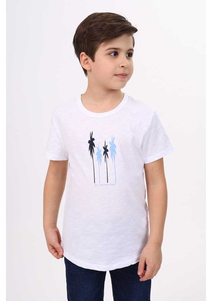 Erkek Çocuk Baskılı Tişört