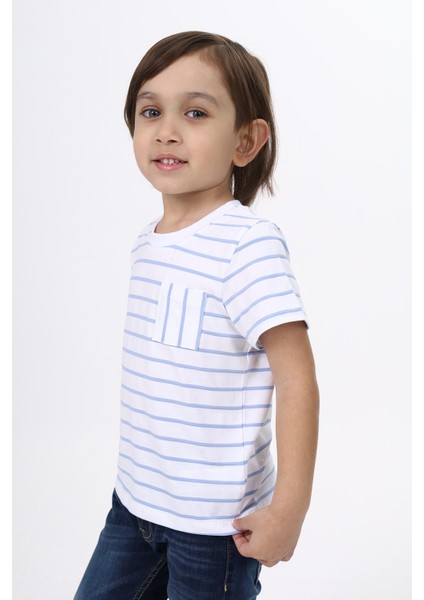 Erkek Çocuk Çizgili Tişört modelleri