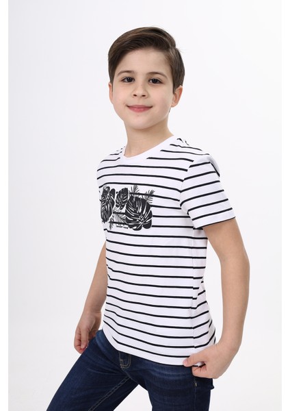 Erkek Çocuk Çizgili Tişört fiyatları