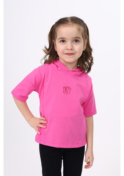 Kız Çocuk Nakışlı Tişört