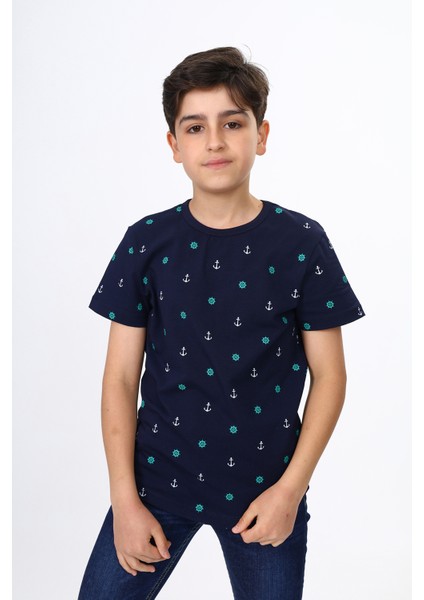 Erkek Çocuk Baskılı Tişört