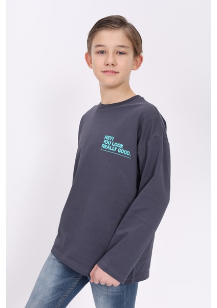 Erkek Çocuk Baskılı Sweatshirt fiyatları