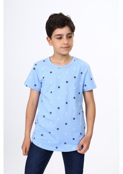 Erkek Çocuk Baskılı Tişört