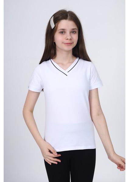 Kız Çocuk Okul Tişört