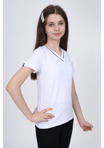 Kız Çocuk Okul Tişört modelleri