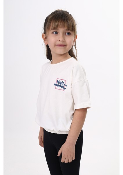 Kız Çocuk Baskılı Tişört modelleri