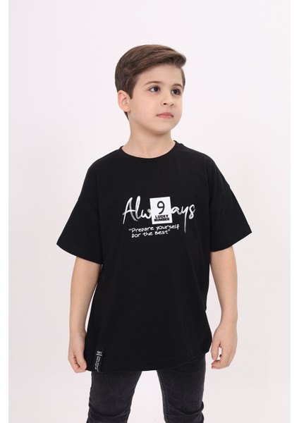 Erkek Çocuk Baskılı Tişört