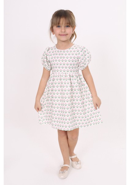 Kız Çocuk Desenli Elbise indirimleri