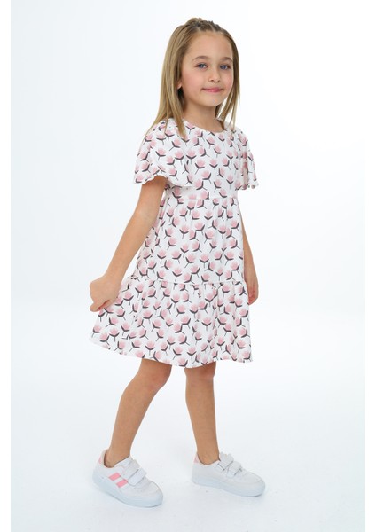 Kız Çocuk Baskılı Elbise modelleri