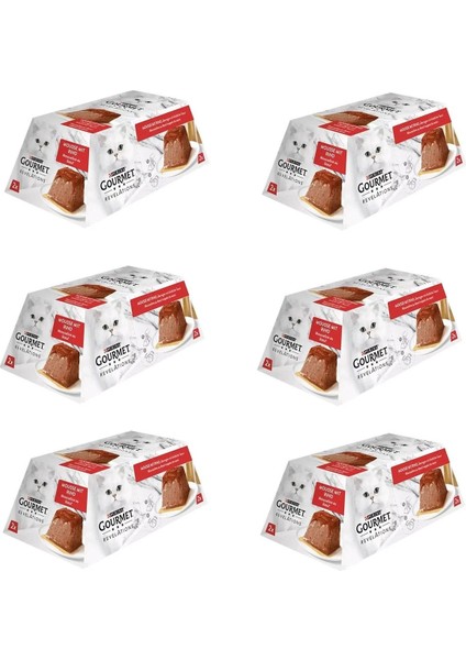 Revelations Mousse Sığır Etli Kedi Konservesi 2 x 57 gr. 6 Lı Paket