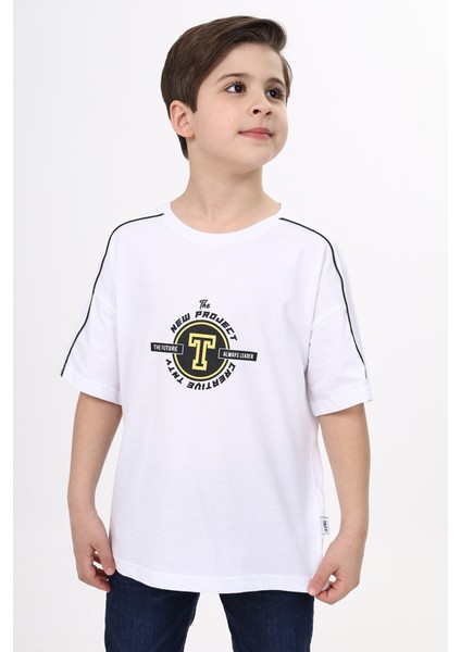 Erkek Çocuk Baskılı Tişört