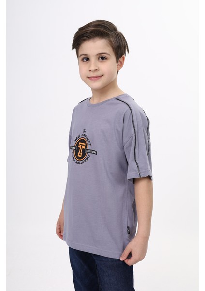 Erkek Çocuk Baskılı Tişört modelleri