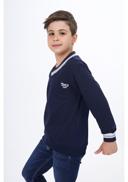 Erkek Çocuk Okul Nakışlı Sweatshirt fiyatları