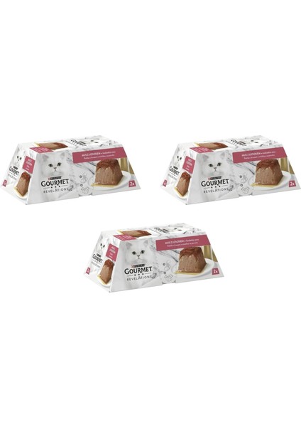 Revelations Mousse Somonlu Kedi Konservesi 2 x 57 gr. 3 Lü Paket