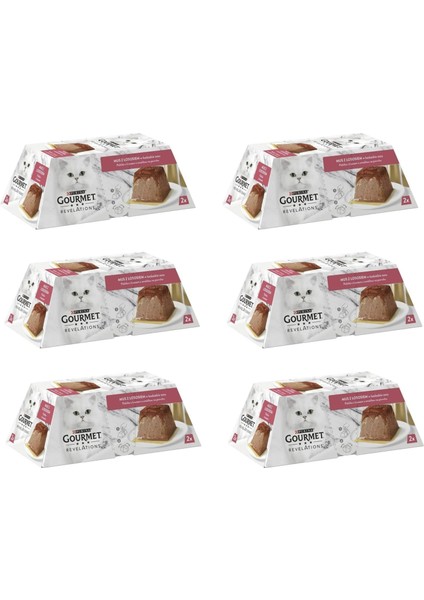 Revelations Mousse Somonlu Kedi Konservesi 2 x 57 gr. 6 Lı Paket