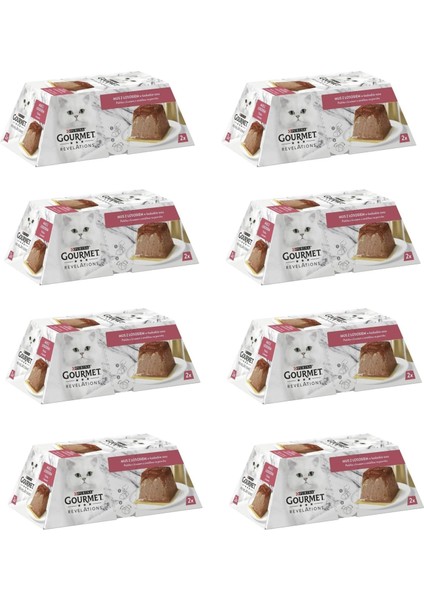 Revelations Mousse Somonlu Kedi Konservesi 2 x 57 gr. 8 li Paket