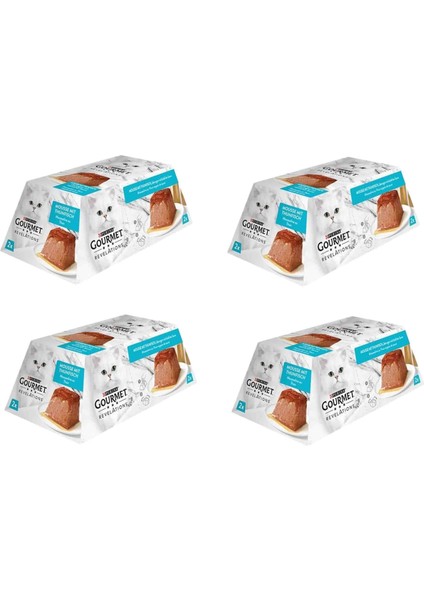 Revelations Mousse Ton Balıklı Kedi Konservesi 2 x 57 gr. 4 Lü Paket