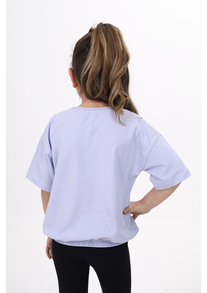 Kız Çocuk Baskılı Tişört modelleri