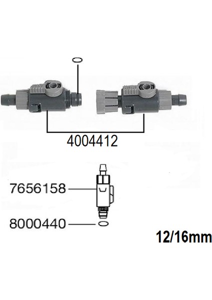 16/22 mm Musluk Oring 2217 Double Tap