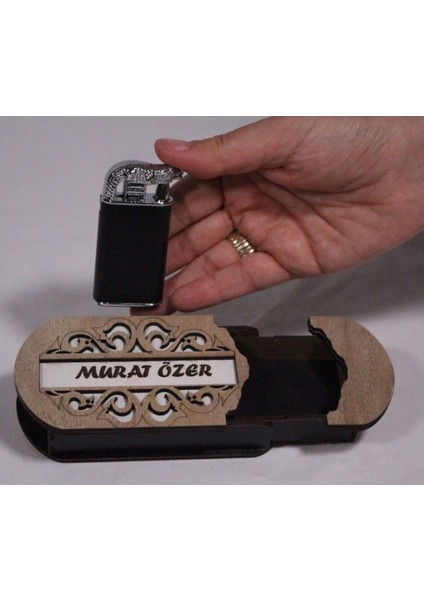 Çakmak Kişiye Özel Isim Yazılı ve Mdf Tasarım Kutulu NO:171 fiyatları