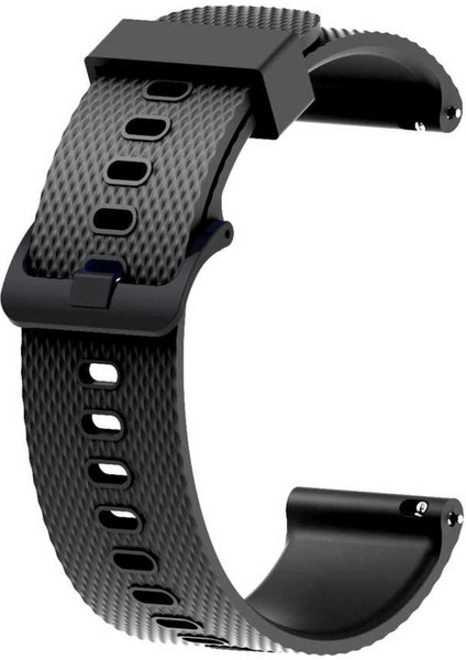Samsung Galaxy Watch 4 42MM Kordon Kayış Noktalı Kopcalı Silikon 20 - klw